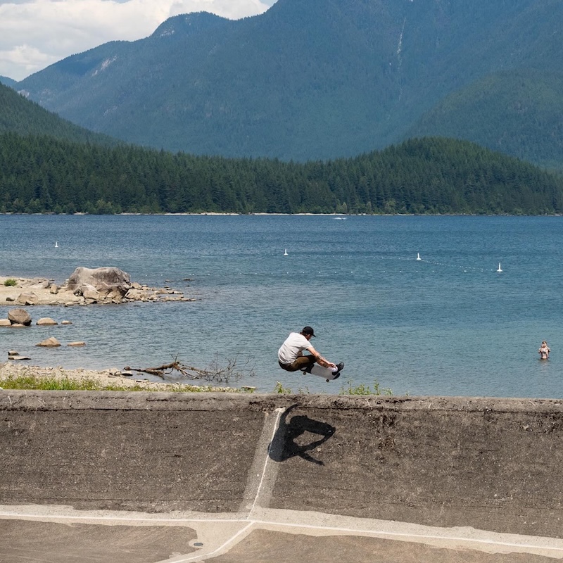 Alouette Lake Skate Spot British Columbia 125