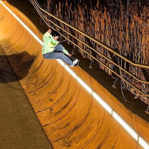 The Orange Tunnel Skate Spot